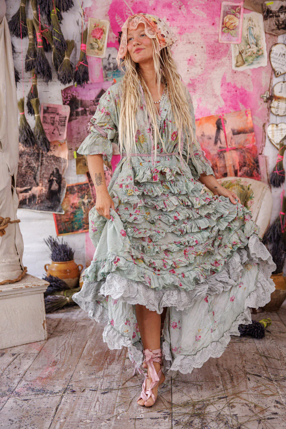 Amadeus Ruffle Gown