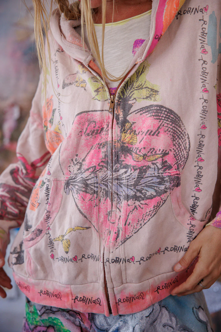 Awaken Sleeping Heart Isola Hoodie - Image 3
