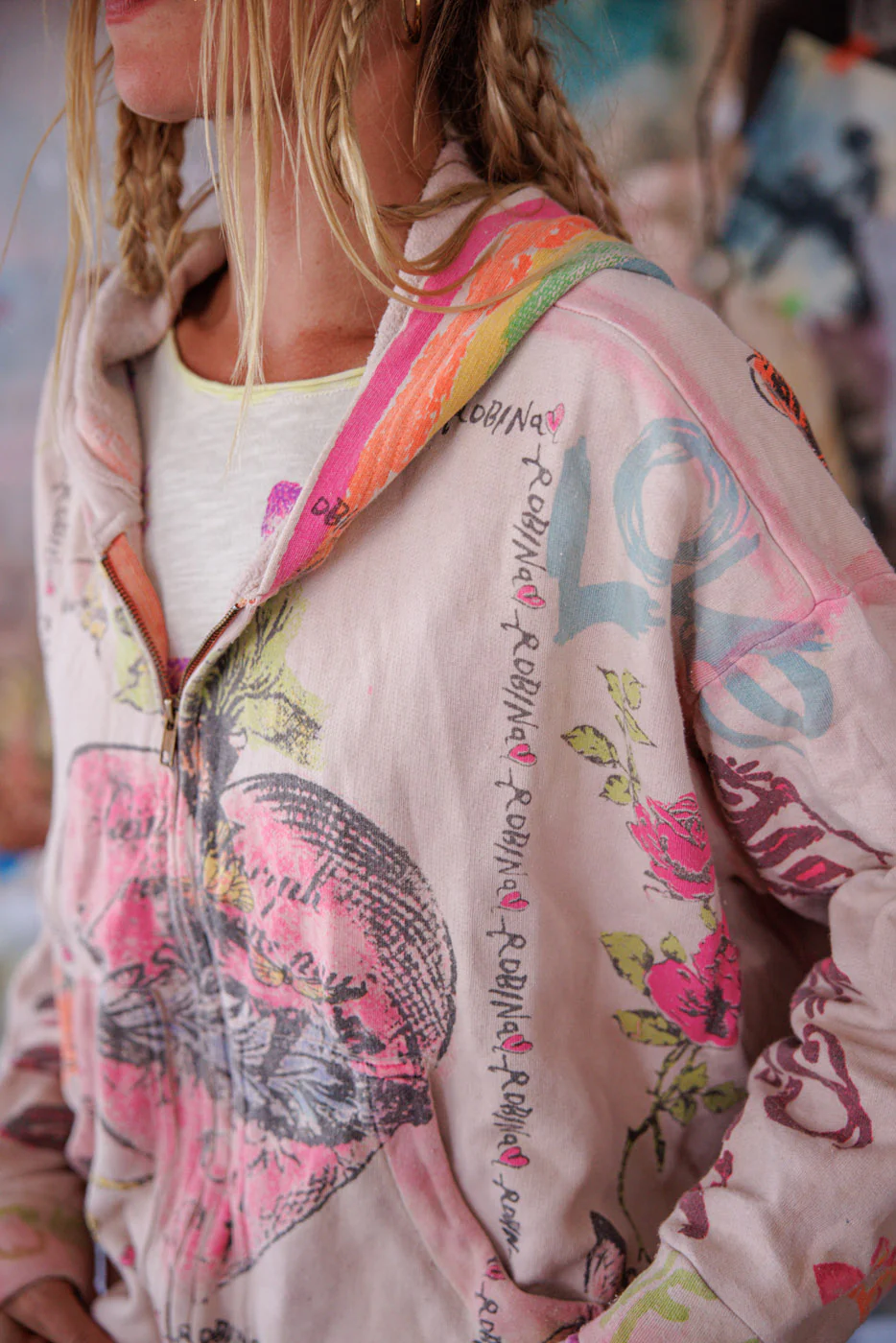 Awaken Sleeping Heart Isola Hoodie - Image 8