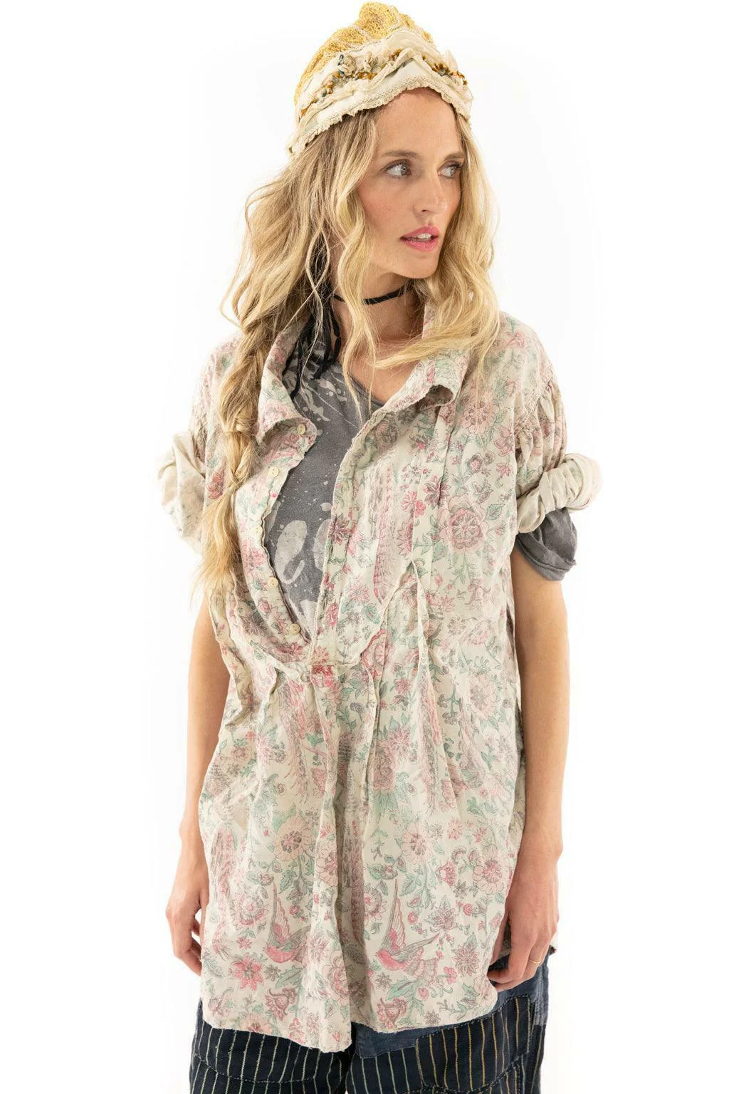 Blockprint Tora Shirt - Image 4