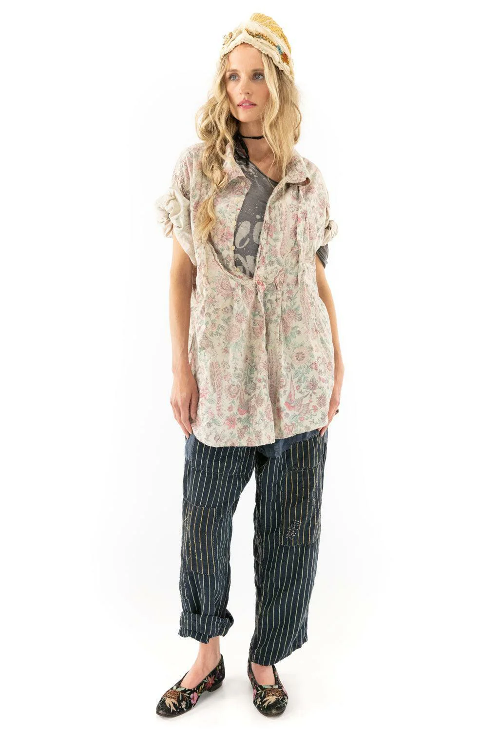 Blockprint Tora Shirt - Image 5