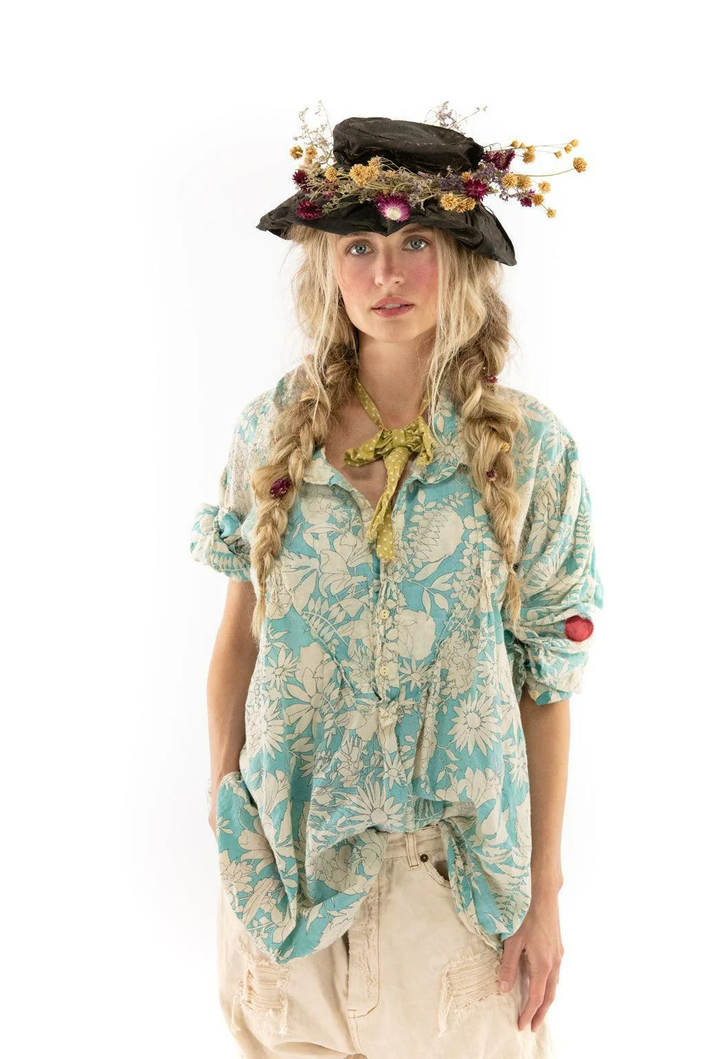 Blockprint Tora Shirt - Image 5
