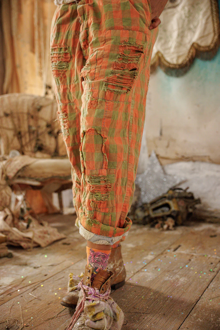 Check Charmie Trousers - Image 2