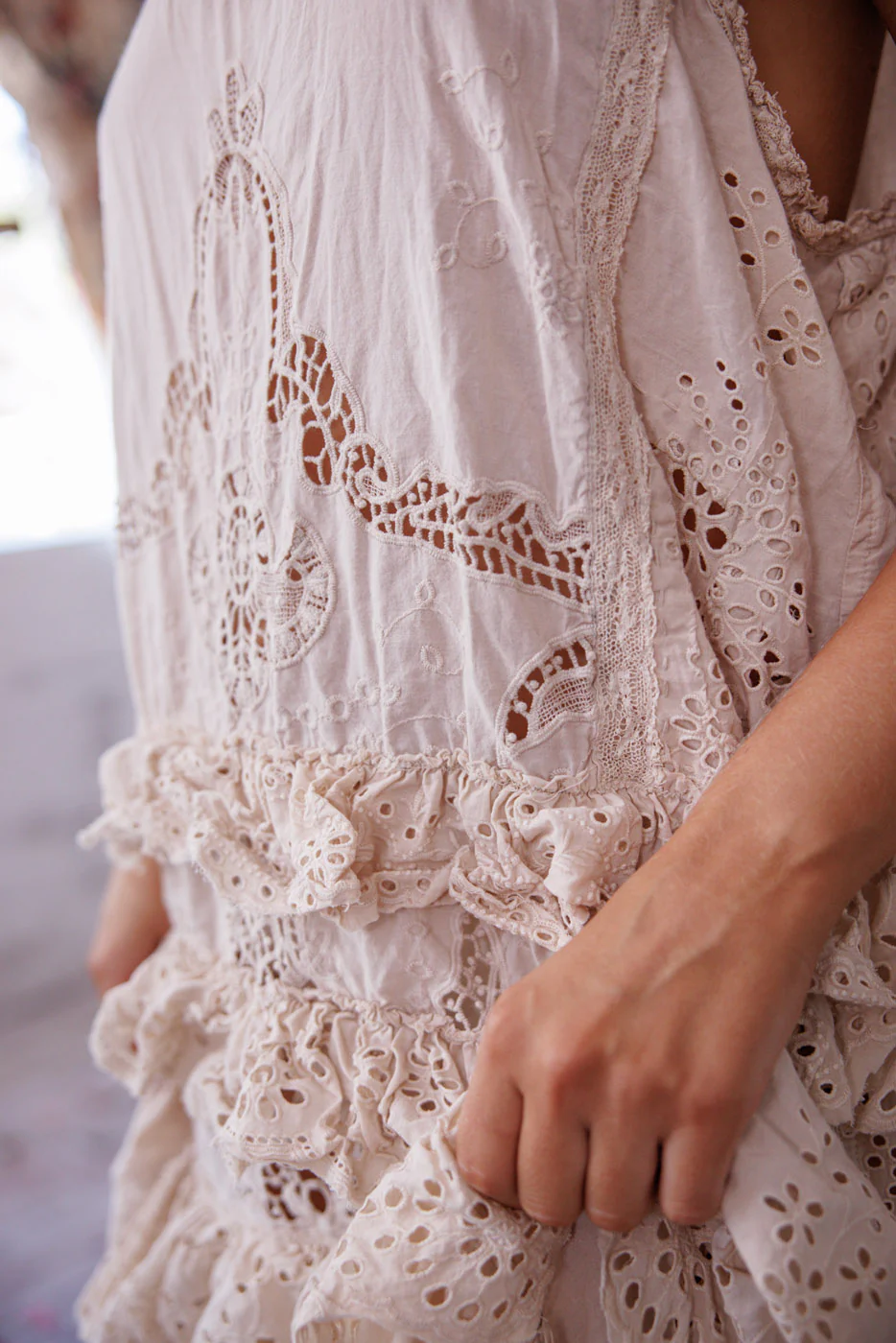 Eyelet Cami Delana Dress - Image 4