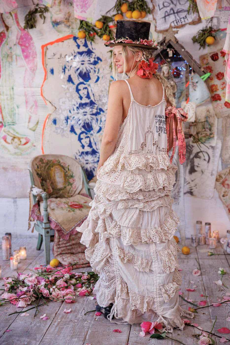 Eyelet Cami Delana Dress - Image 5