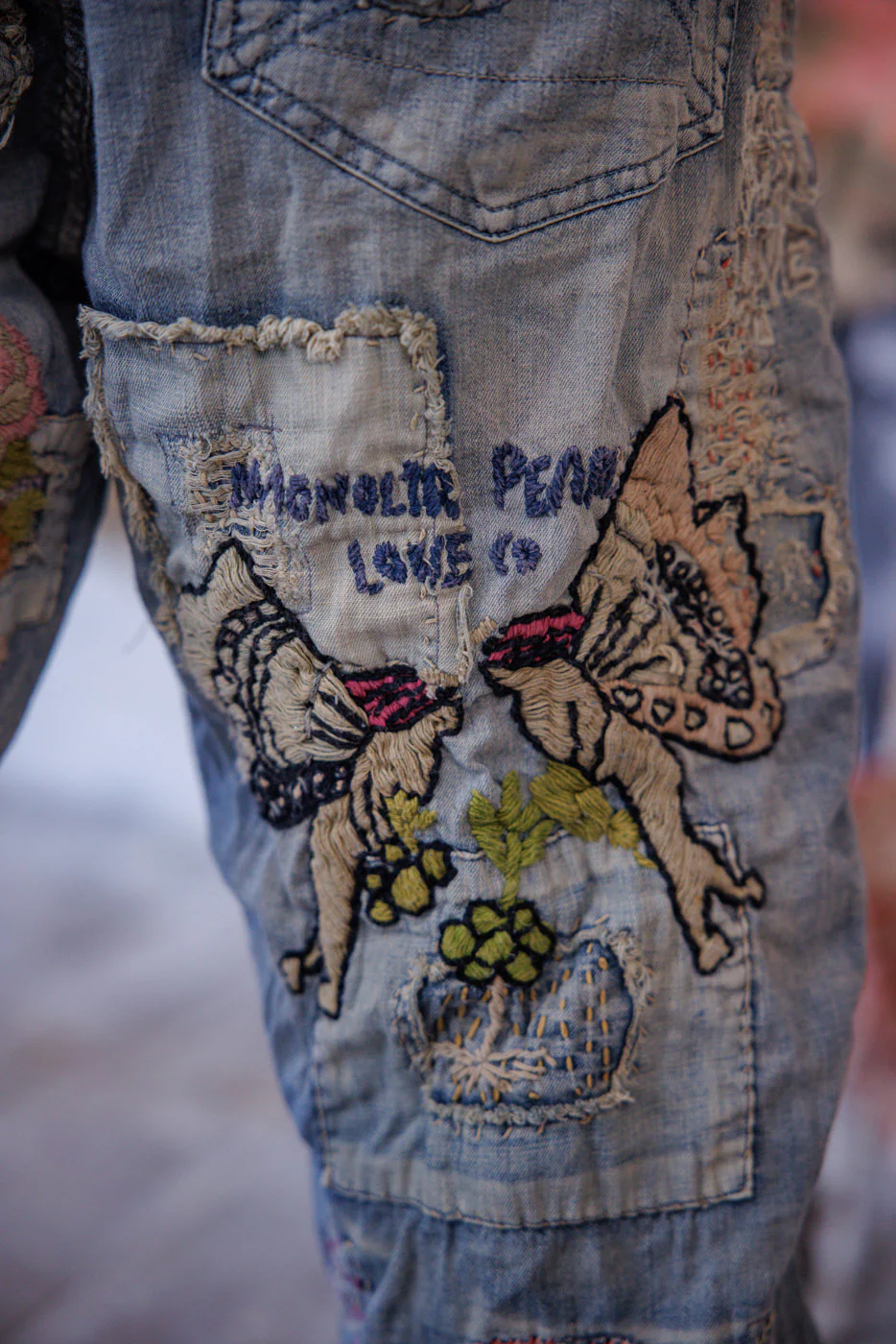 Embroidered Toby Miner Denims - Image 10
