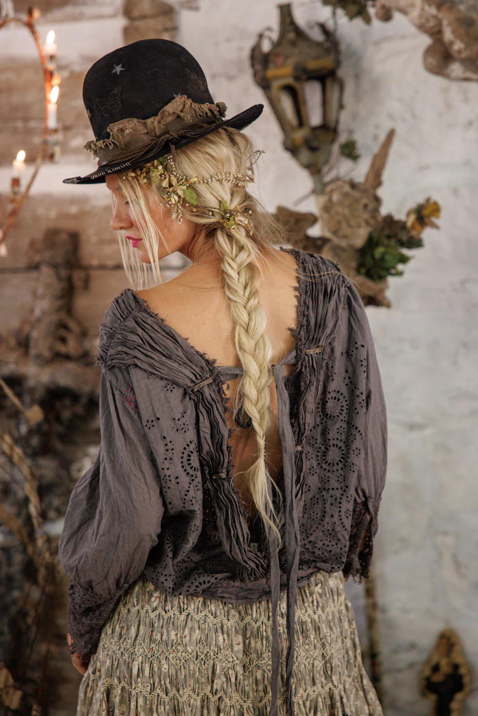 Eyelet Nonnie Belle Blouse - Image 4