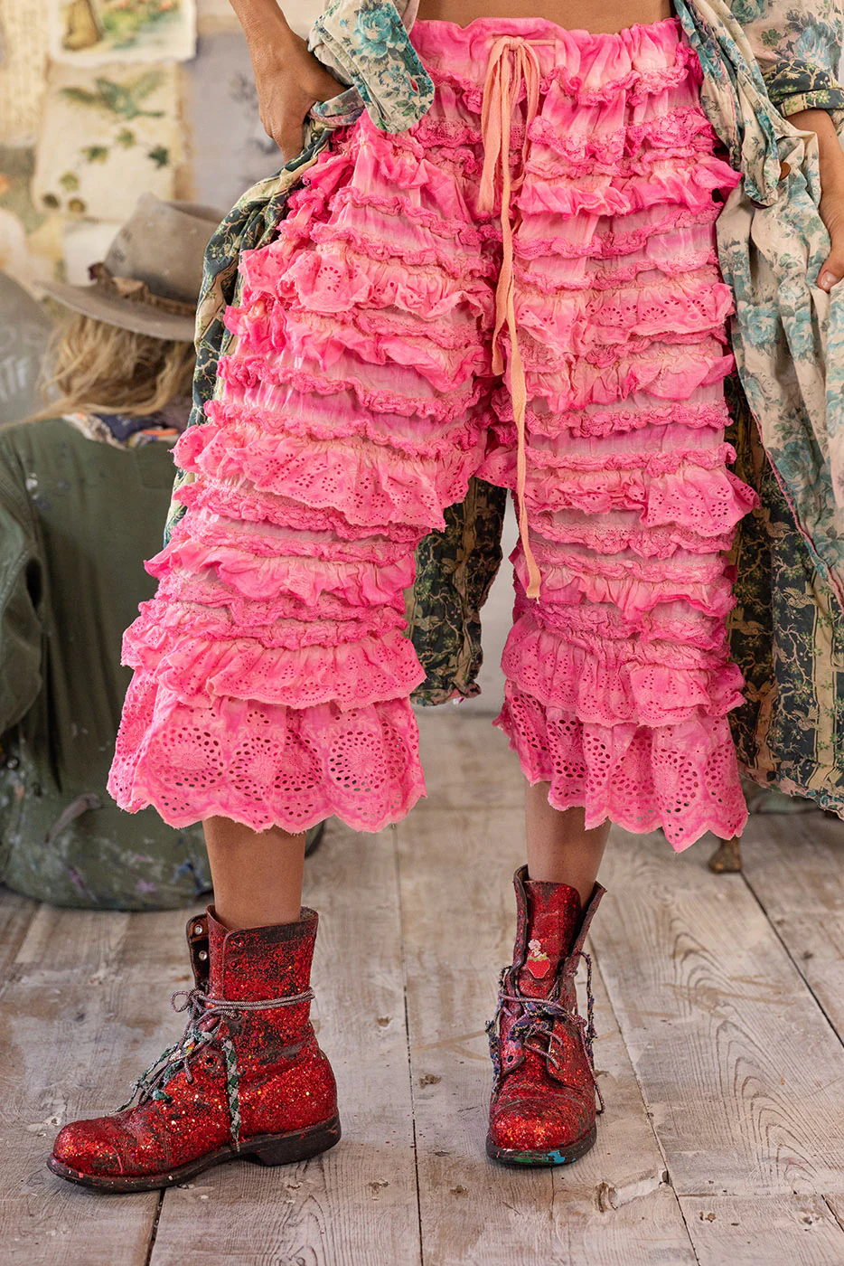 Eyelet Ruffle Duchess Bloomers - Image 2