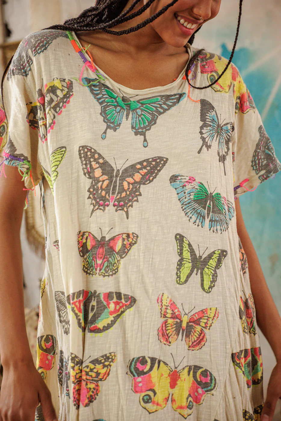 Flight Of The Butterfly Tee Dress - Image 3