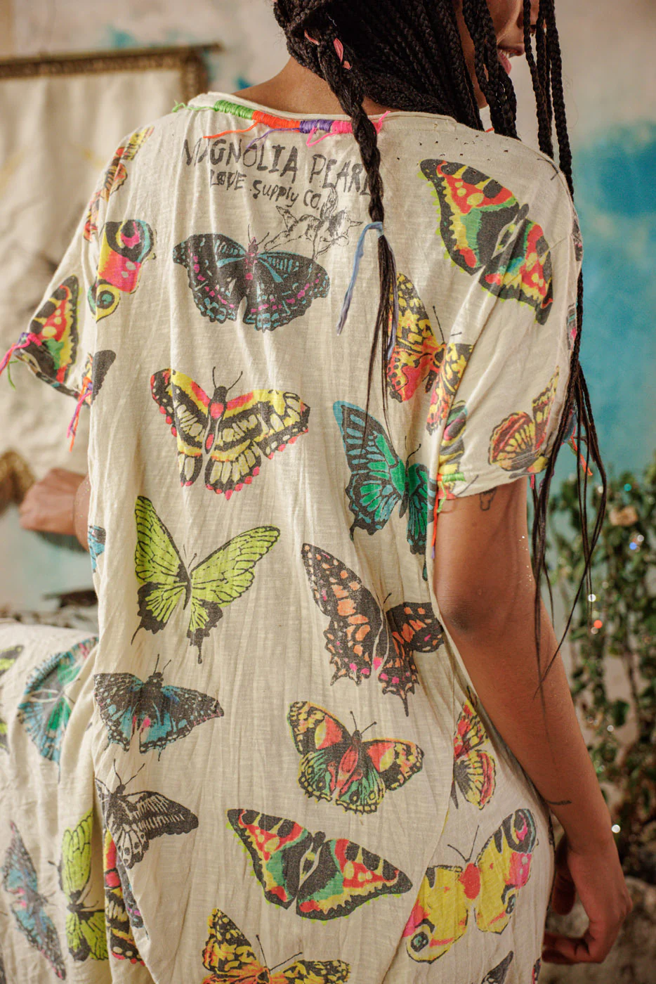 Flight Of The Butterfly Tee Dress - Image 6