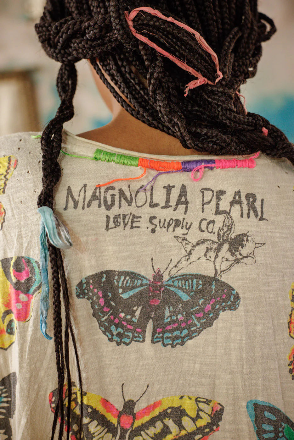 Flight Of The Butterfly Tee Dress - Image 7