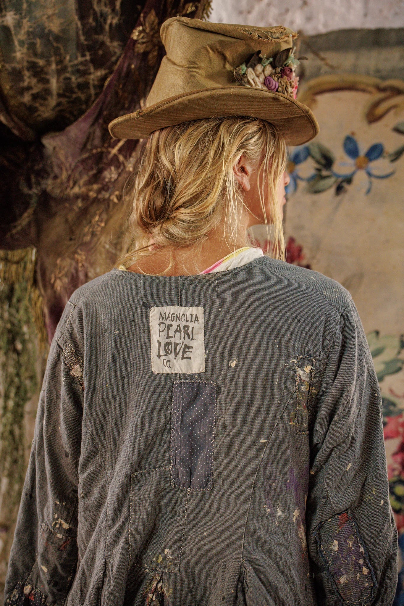 Leni Coat with Paint - Image 10