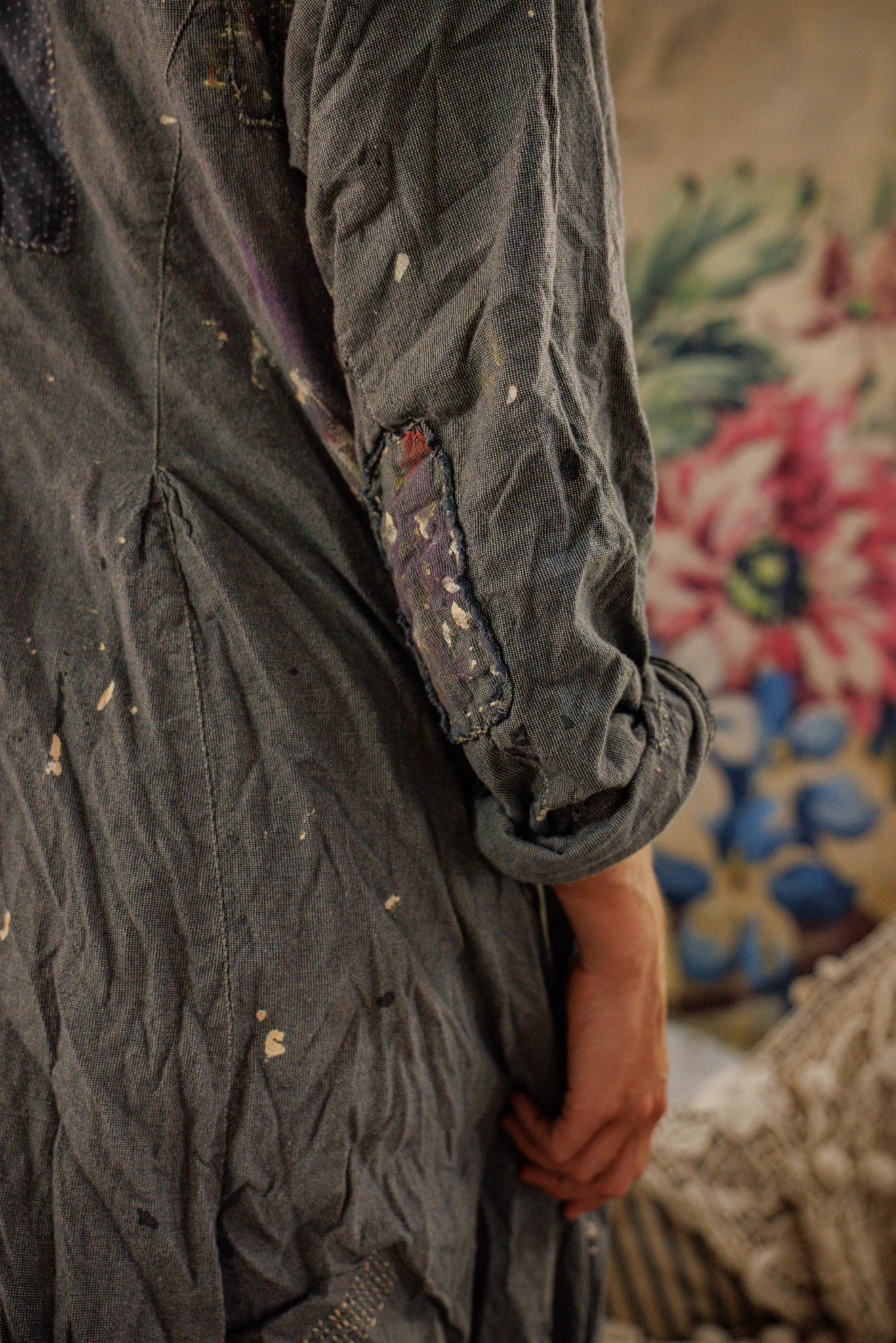 Leni Coat with Paint - Image 13