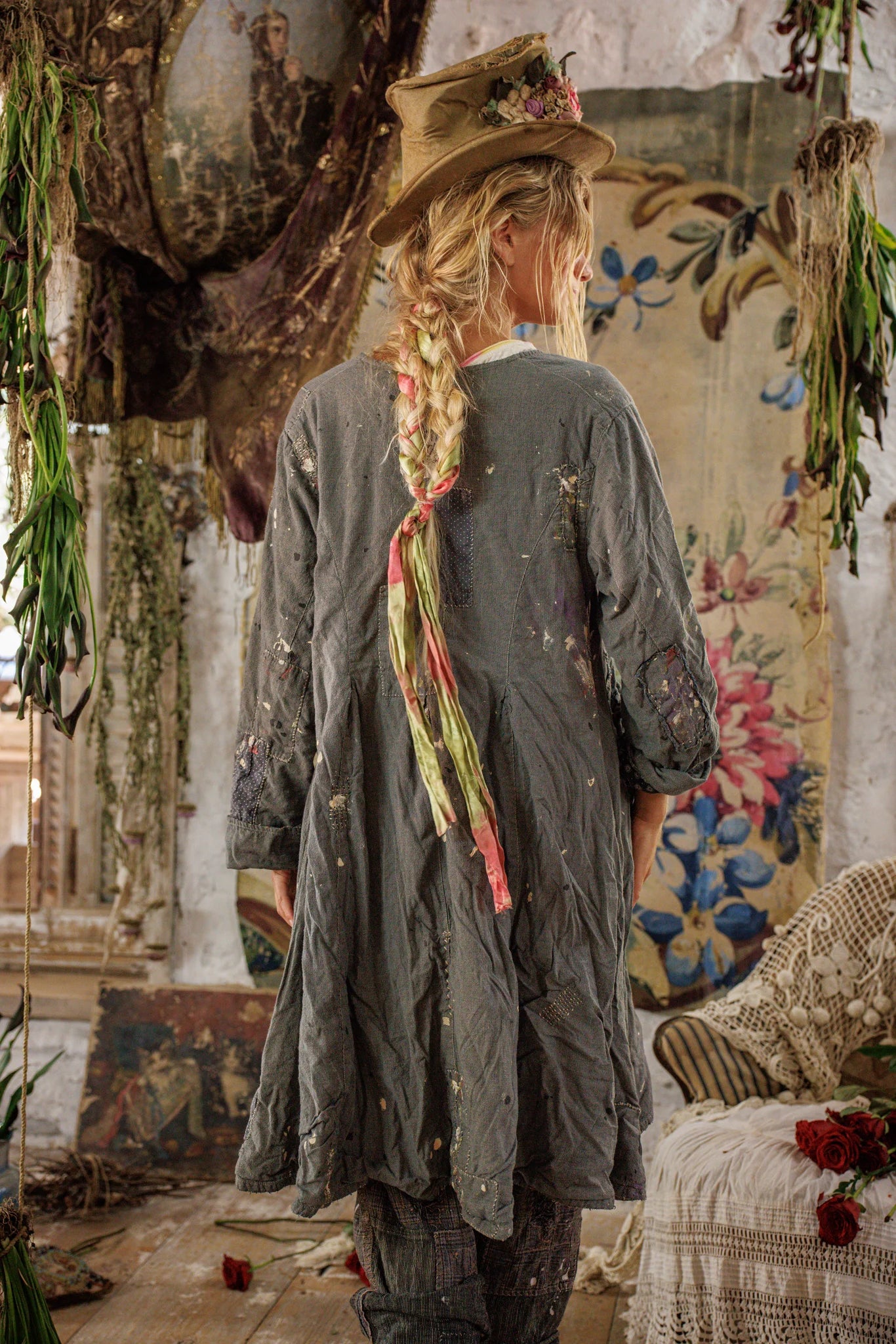 Leni Coat with Paint - Image 8