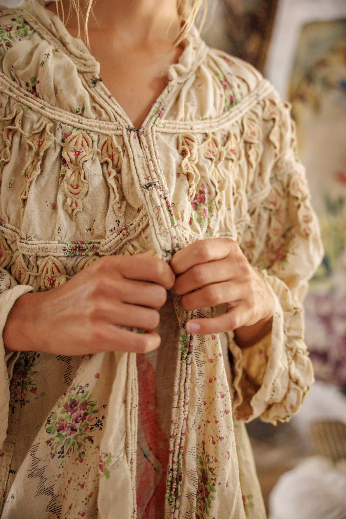 Linen Albertine Opera Coat - Image 7