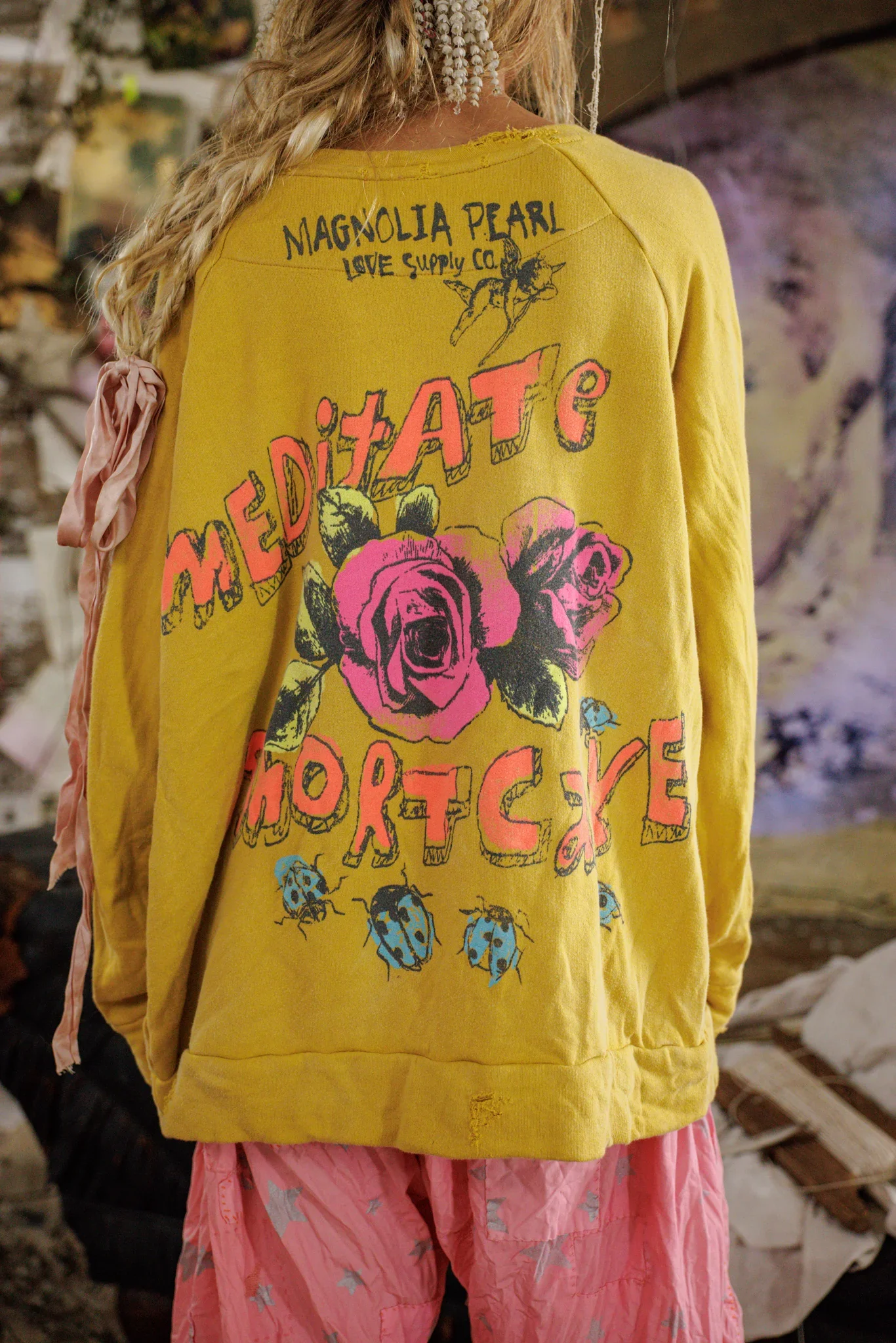 Neon Bluebonnet Richi Sweatshirt - Image 11