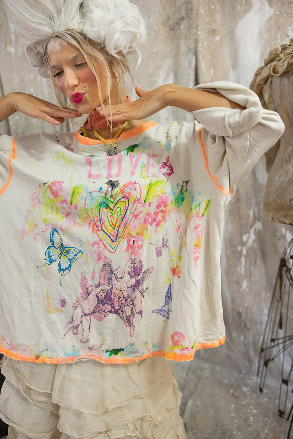 Painting Clouds Hermosa Sweatshirt