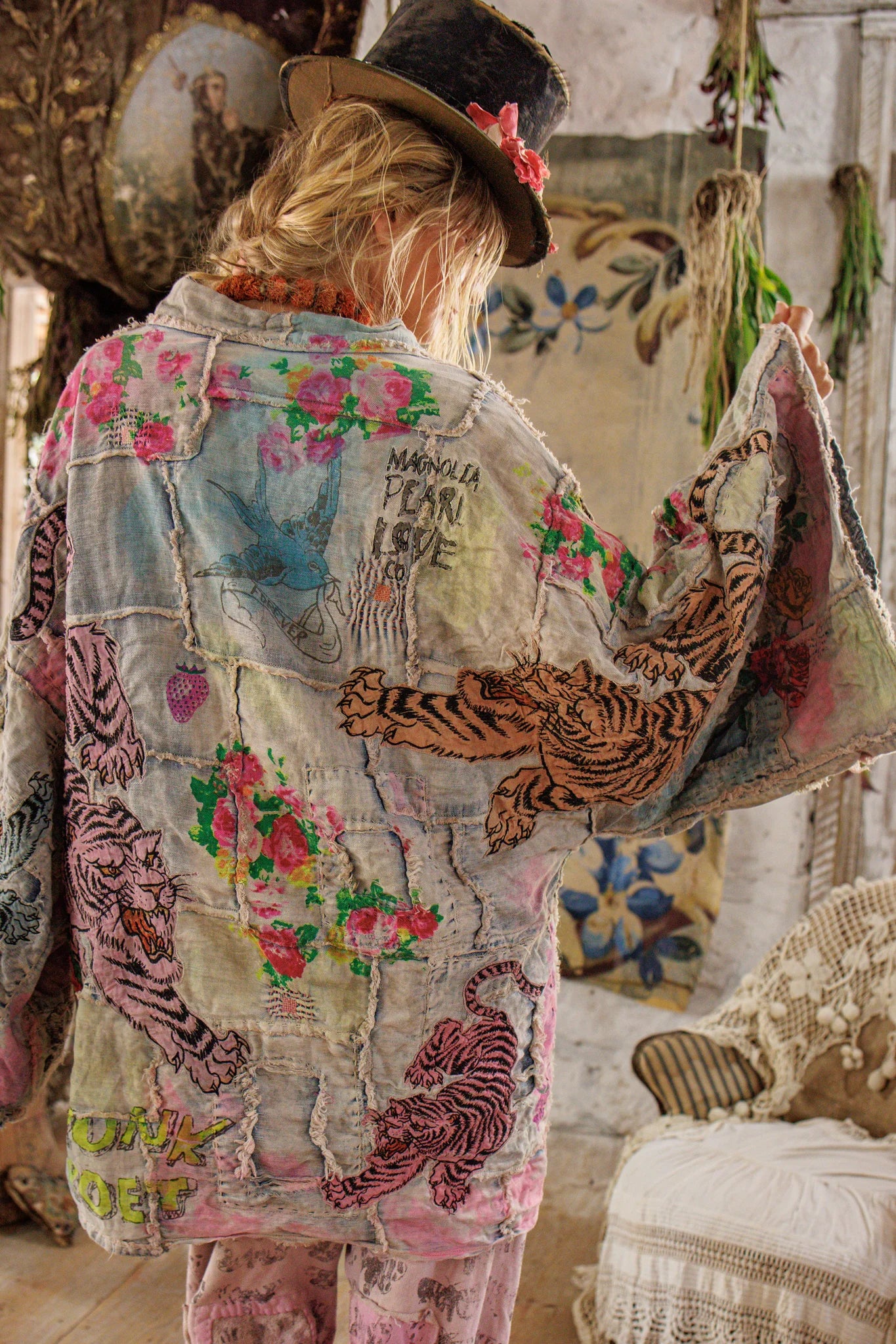 Patchwork Birch Daigo Kimono - Image 9