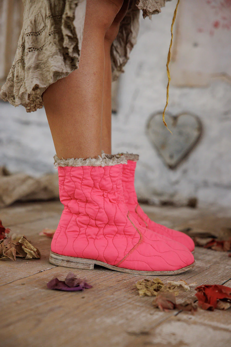 Quilted Ranchero Boots - 38