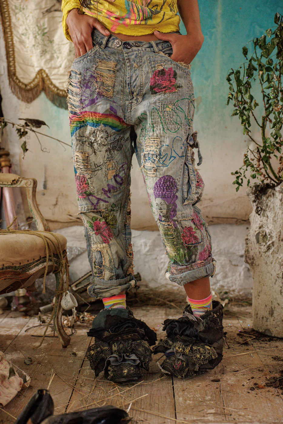 Rainbow Love Dreamer Denims