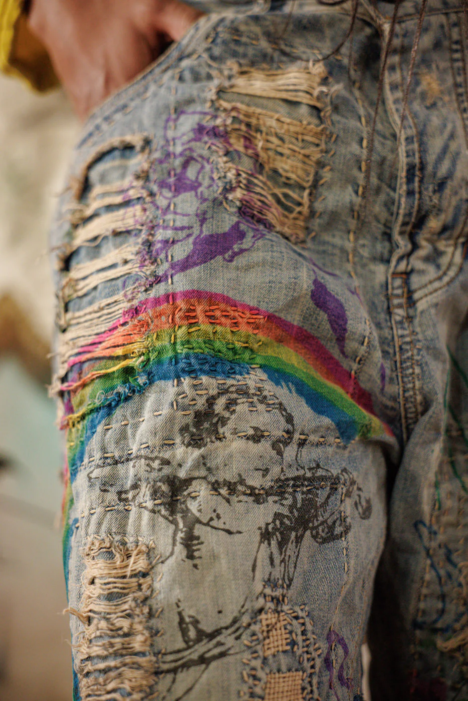 Rainbow Love Dreamer Denims - Image 3