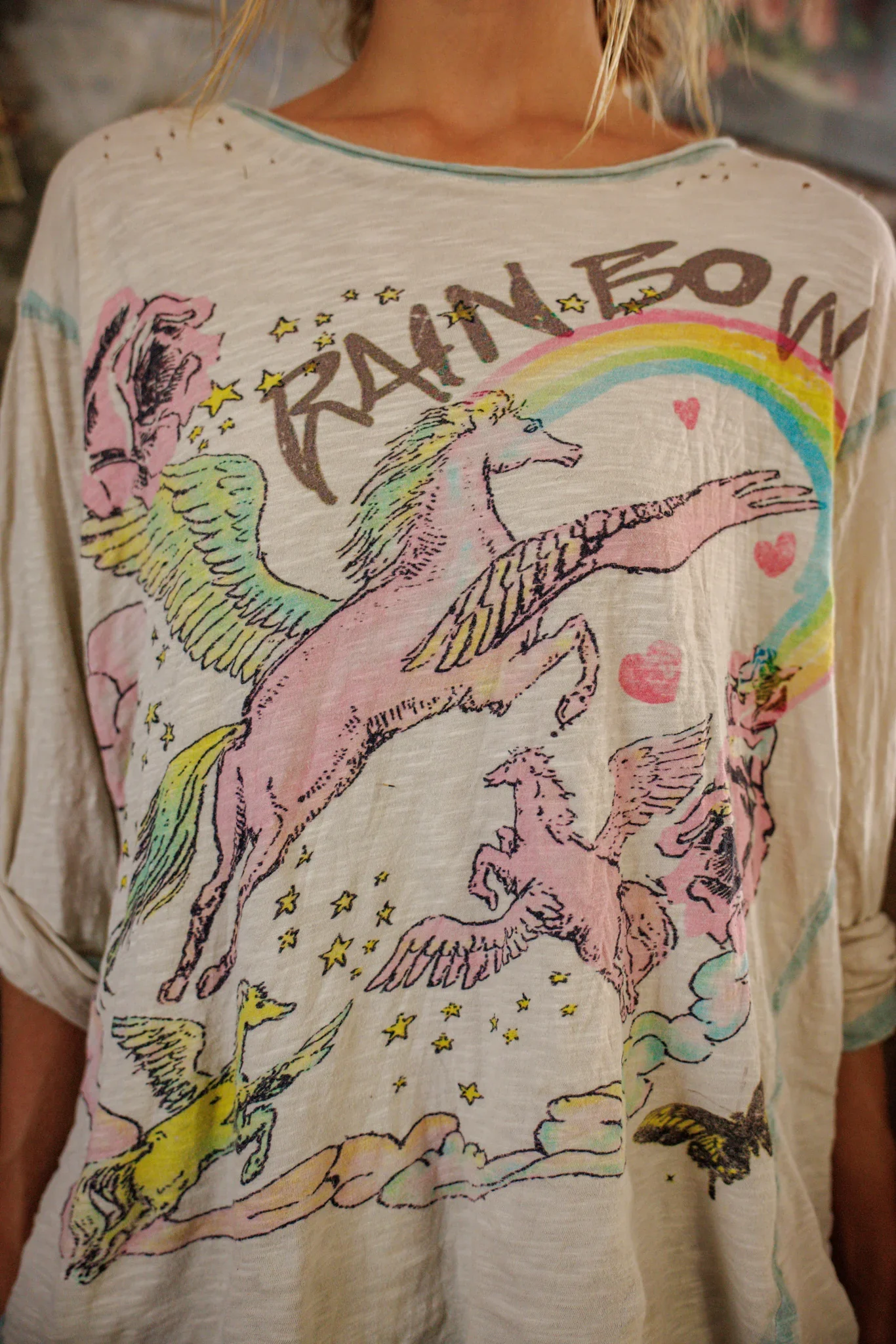 Rainbow Pegasus Viggo Tee - Image 3